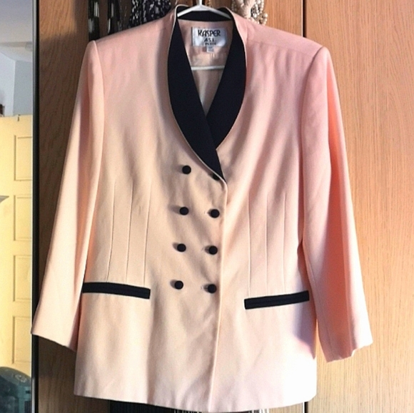 Vintage Peach blazer - Picture 3 of 4